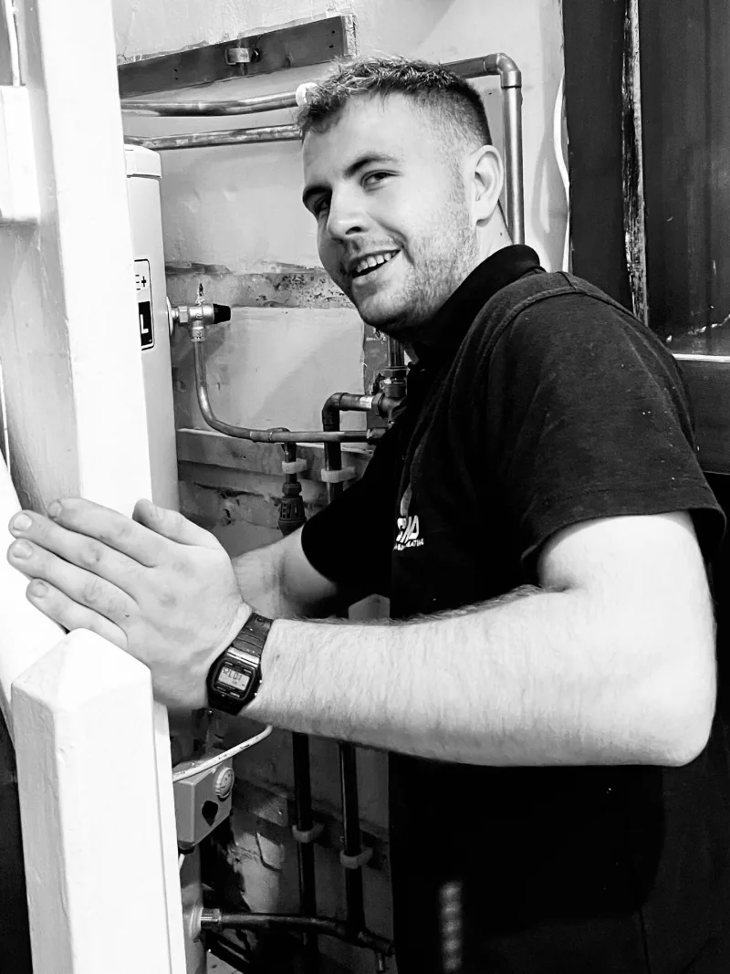 Charlie Slade, owner of CMS Plumbing and Heating